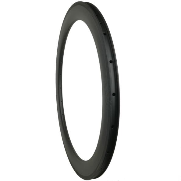 Carbon Road Bike 50mm Depth 700C Carbon Rim Clincher Tubeless ...